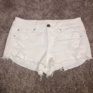 AE White Shorts